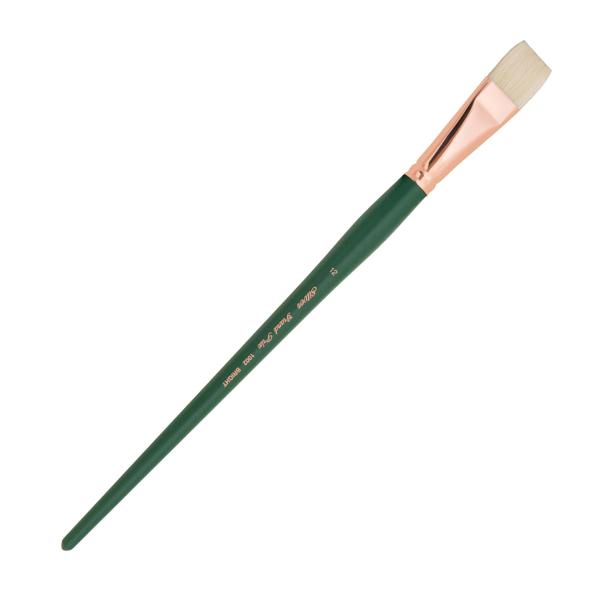 Silver Brush Limited Grand Prix® Series 1002 Size 12 Long Handle Bright Brush